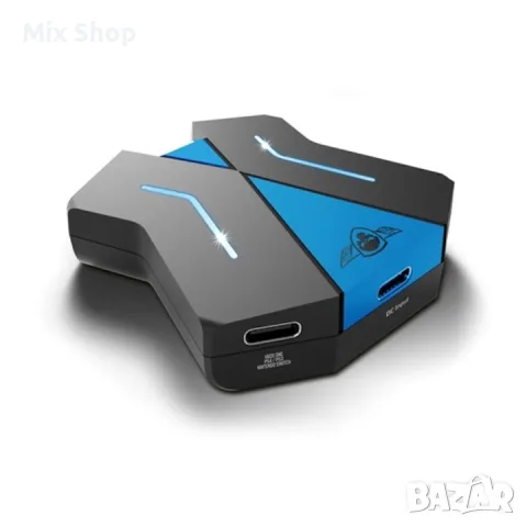 Нов Адаптер за клавиатура и мишка – съвместим с контролери за PS4/PS3/Switch/Xbox, снимка 5 - Друга електроника - 55750892