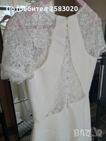 Бяла рокля, снимка 3 - Рокли - 41792844