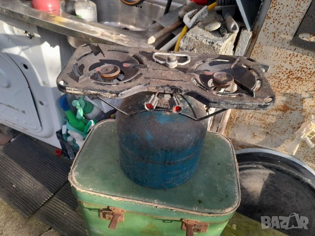 Битово газова бутилка с котлон, снимка 2 - Газови котлони - 39532513