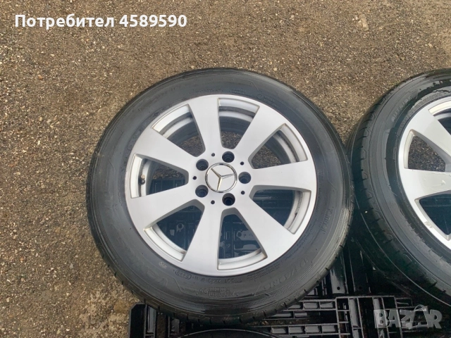 4бр.Алуминиеви джанти 16цола 5x112 ET39 + ГУМИ 195/60/16 за Mercedes C-Class,A,B,CLA, снимка 7 - Гуми и джанти - 51804051
