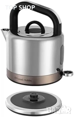 Нова Бърза Електрическа Кана Russell Hobbs Luna 1.7L Неръждаема Стомана, снимка 8 - Кани - 49956820