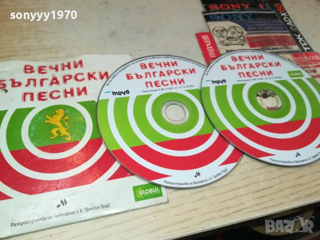 ВЕЧНИ БГ ПЕСНИ-ДВА ДИСКА 1806251653