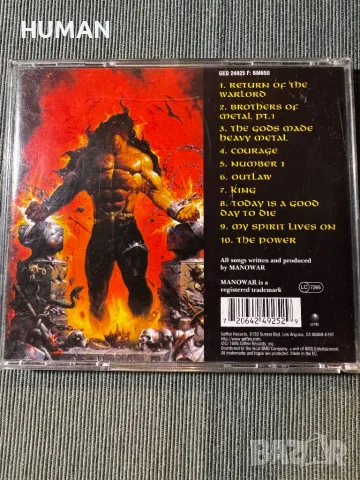 Manowar , снимка 16 - CD дискове - 48081038