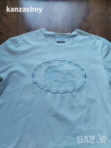 lacoste - страхотна мъжка тениска ХЛ , снимка 3 - Тениски - 50086548