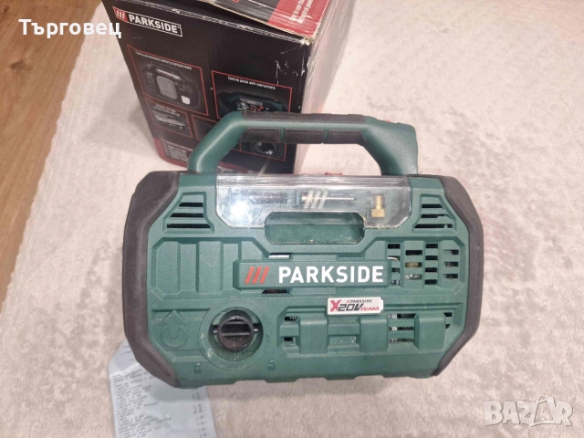 Aкумулаторен компресор и въздушна помпа 20V Парксайд /Parkside PKA 20 Li B2, снимка 6 - Аксесоари и консумативи - 53807422