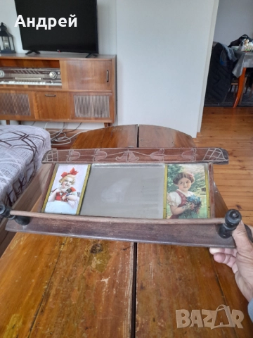 Старинно огледало,пешкирник #2, снимка 2 - Други ценни предмети - 52110700