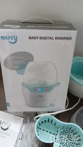 Стерилизатор нагревател за шишета Mappy, снимка 6 - Стерилизатори - 50430503