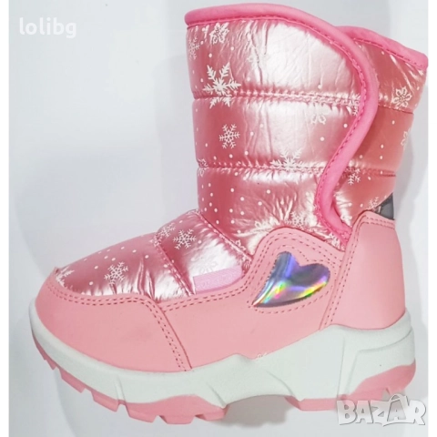 Детски апрески РОЗОВИ 22-30 номер., снимка 2 - Детски боти и ботуши - 52303251