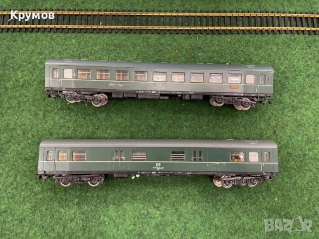 Вагон пътнически поща 4-осен Пико DR HO 1:87 влак ЖП модел, снимка 2 - Колекции - 52979336