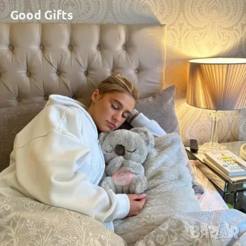 Плюшена Дишаща Коала, Интерактивна Дишаща играчка Коала, Успокояваща плюшена играчка, снимка 3 - Плюшени играчки - 48724541