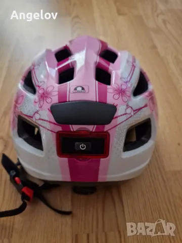 Crivit лед светеща каска за велосипед, р-р 49-54 см