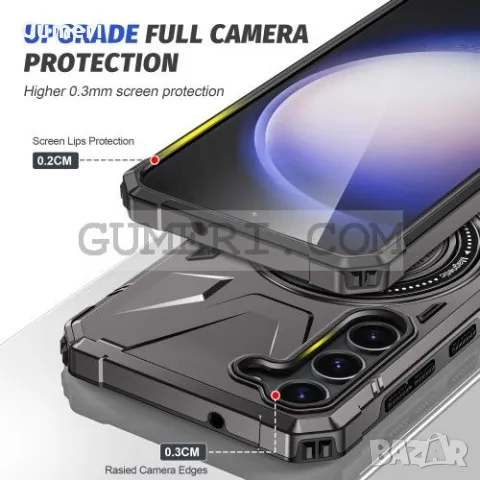 Противоударен Кейс с Ринг за Samsung Galaxy S24+, снимка 12 - Калъфи, кейсове - 48832366