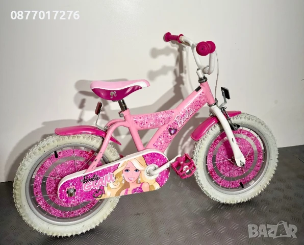 Детски велосипед Barbie за момиче 16 цола/ колело, снимка 8 - Велосипеди - 51387164