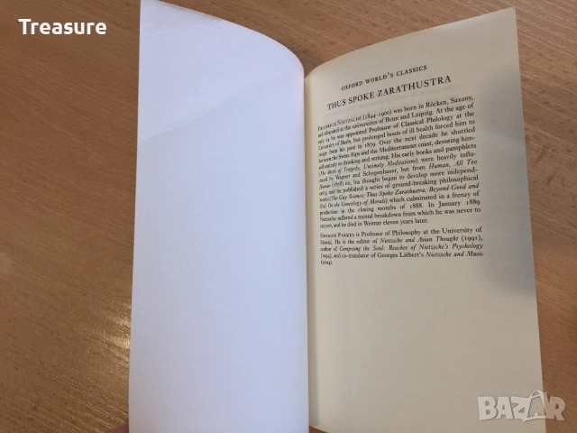 Thus Spoke Zarathustra - Friedrich Nietzsche, снимка 7 - Специализирана литература - 38650600