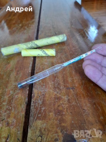 Стар спиртомер #14, снимка 2 - Други ценни предмети - 40874356