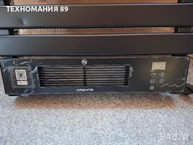 Лира за баня Wi-Fi, дистанционно, духалка, снимка 2 - Радиатори - 47663356