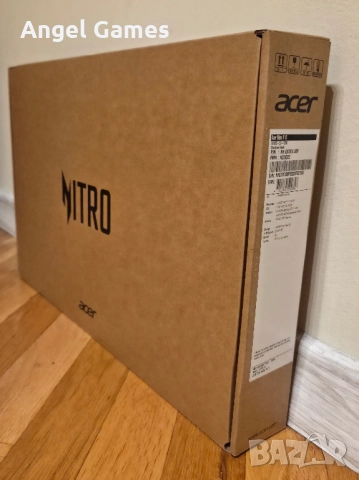 НОВ! Laptop Acer Nitro i7-13620H 165Hz 16GB DDR5 1TB SSD RTX 4050 6GB