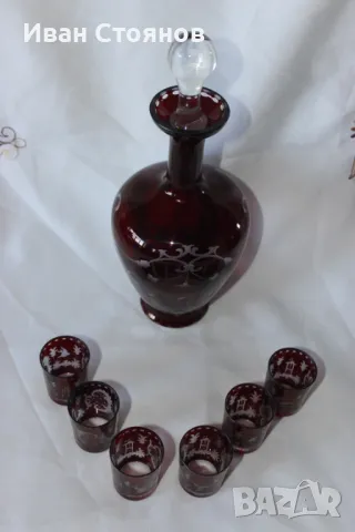 Кристален сервиз Bohemia от 7 части, снимка 8 - Сервизи - 49118506