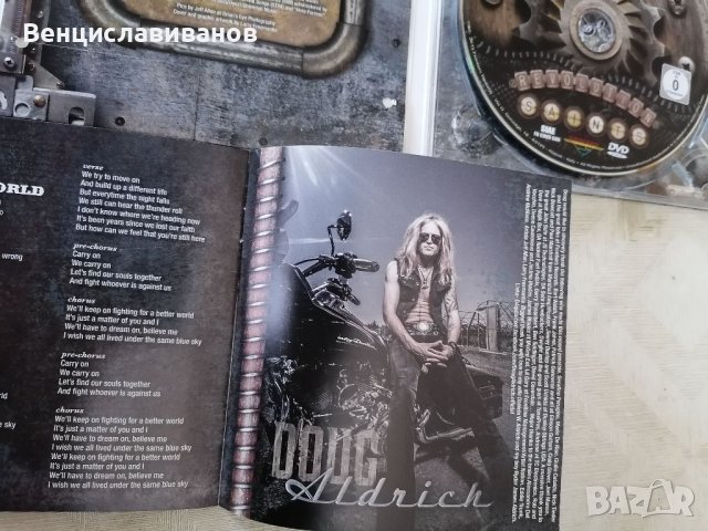 REVOLUTION SAINTS-CD+DVD ORIGINAL, снимка 8 - CD дискове - 41044592