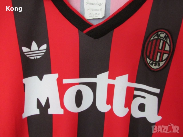 винтидж фланелка Адидас AC Milan Adidas Италия Diadora Leeds Милан Левски Лийдс футболна тениска , снимка 4 - Футбол - 53683430