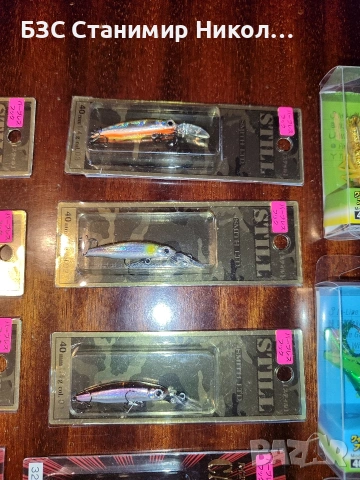 Воблери Smith Camion SR,Still,Megabass,щурци за клен,кутии за примамки,Shimano 23 Vanquish C3000MHG., снимка 4 - Такъми - 53208716