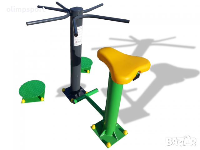 Грация тройна с въртящ стол OF24.4 , снимка 2 - Фитнес уреди - 36201894