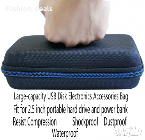 Нов Преносим твърд калъф за SD карта, твърд диск, Power Bank, USB устройство, снимка 6 - Друга електроника - 36375864