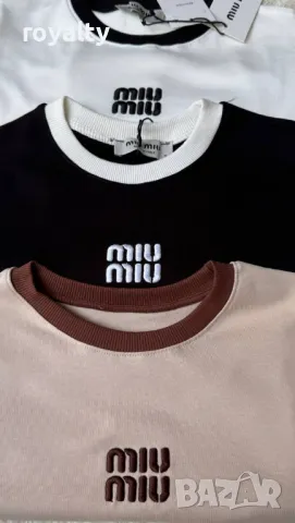 Miu Miu дамски тениски , снимка 7 - Тениски - 50394662