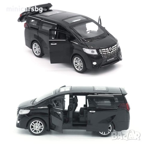 Метални колички: Toyota Alphard (Тойота Алфард), снимка 1 - Колекции - 41586548