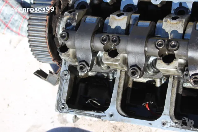 Глава Фолксваген Шаран 2002 1.9tdi 115 VW Sharan Seat Alhambra 038103373C V410, снимка 2 - Части - 47982635