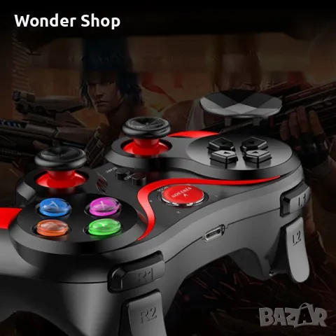 🎮 Промоция на безжичен геймпад с Bluetooth PSP39! 🎮, снимка 1