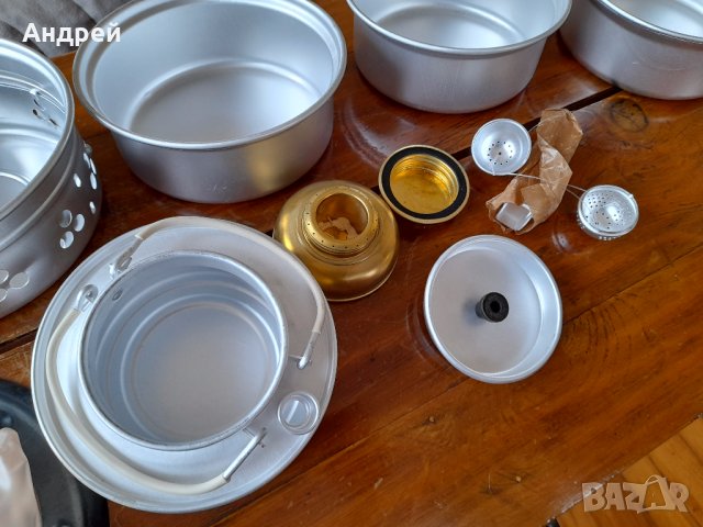 Стари туристически съдове,спиртен котлон, снимка 8 - Антикварни и старинни предмети - 41855397