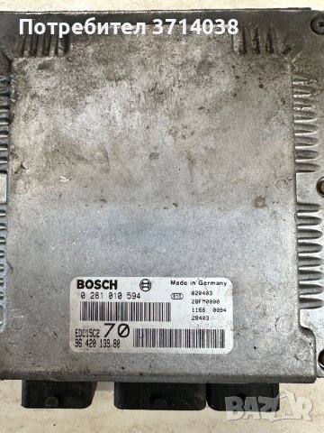 Компютър за Пежо 206 2.0 hdi 2002г., снимка 2 - Части - 44414677