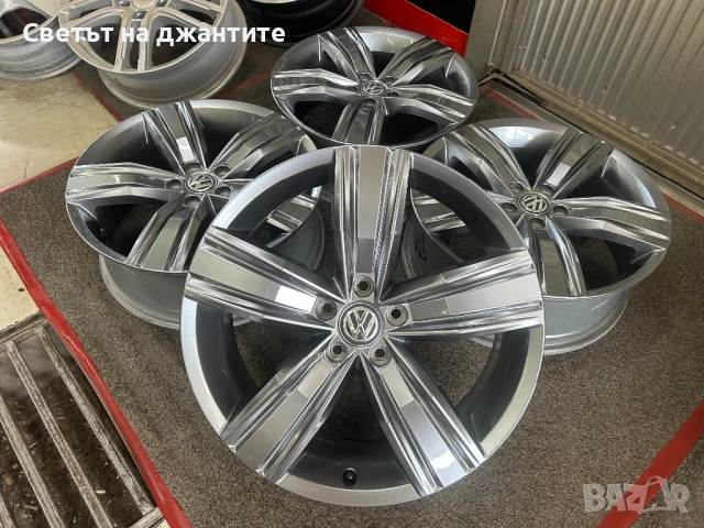 Джанти 19 Цола 5х112 VW Tiguan Skoda Kodiq Audi Q3 Seat Terraco Original , снимка 4 - Гуми и джанти - 53846558