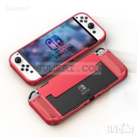 Nintendo Switch OLED Model - Силиконов Гръб , снимка 2 - Аксесоари - 34845092