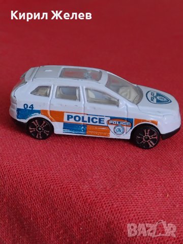 Метална количка POLICE MADE IN CHINA интересен модел за КОЛЕКЦИЯ ДЕКОРАЦИЯ 37703