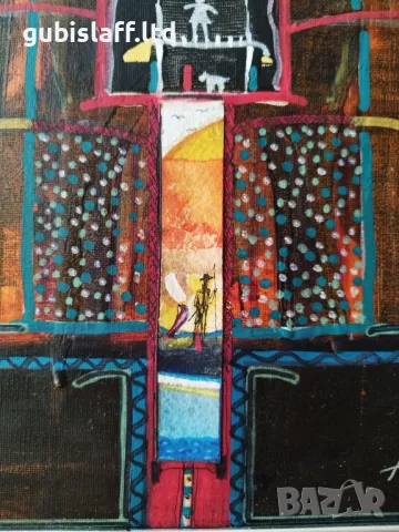 Картина "Кутия за спомени", худ. Красимир Арсов, 2023 г., снимка 3 - Картини - 48358723