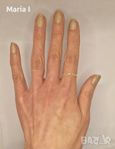 Дамски златни пръстени , снимка 12 - Пръстени - 53402183