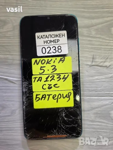 NOKIA 5.3 TA-1234 части (0238)