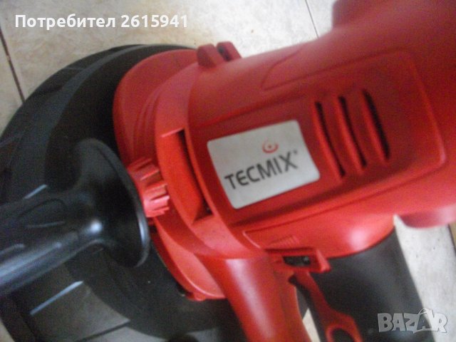 ф225мм-1220W/850W-Голям Кръгъл Виброшлайф За Тавани/Стени/Подове-TECHNIX/REDSTONE-Герм/КНР, снимка 9 - Други инструменти - 40361511