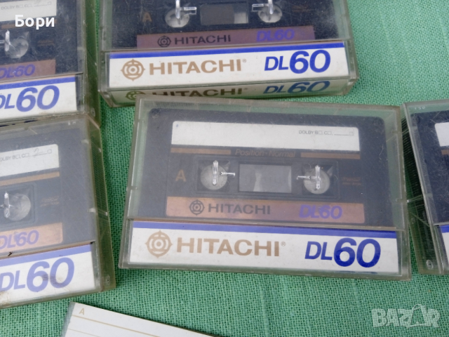 HITACHI DL 60 на един запис, снимка 5 - Аудио касети - 36423301