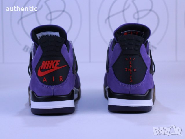 Nike Jordan Retro 4 Mois Cactus Jack, Family and Friends, снимка 15 - Маратонки - 44312723