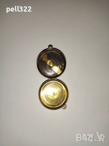 Нацистки кутийки за компас или ръчен часовник, месинг ВСВ, снимка 10 - Антикварни и старинни предмети - 48559610