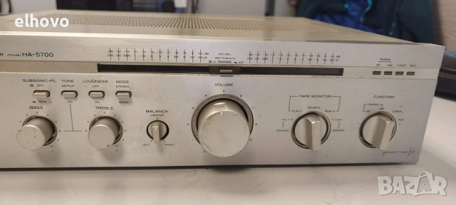 Стерео усилвател Hitachi HA-5700, снимка 5 - Ресийвъри, усилватели, смесителни пултове - 53507633