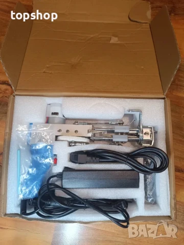 Перфектен пистолет за килими / електрически пистолет за тъфтинг / туфтинг, контрол на скоростта, син, снимка 3 - Гедорета - 50525553