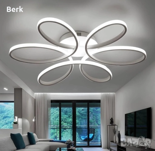 Елегантен таванен LED , снимка 3 - Лед осветление - 52491780