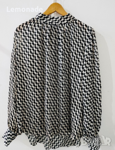 Нова  ефектна елегантна блуза , снимка 3 - Блузи с дълъг ръкав и пуловери - 44796030