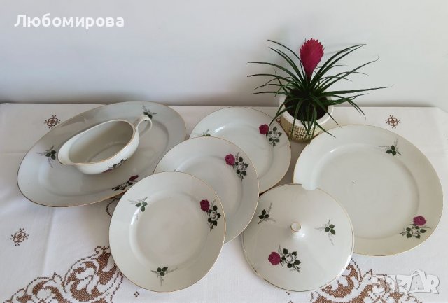 Български сервиз, снимка 2 - Антикварни и старинни предмети - 39827339