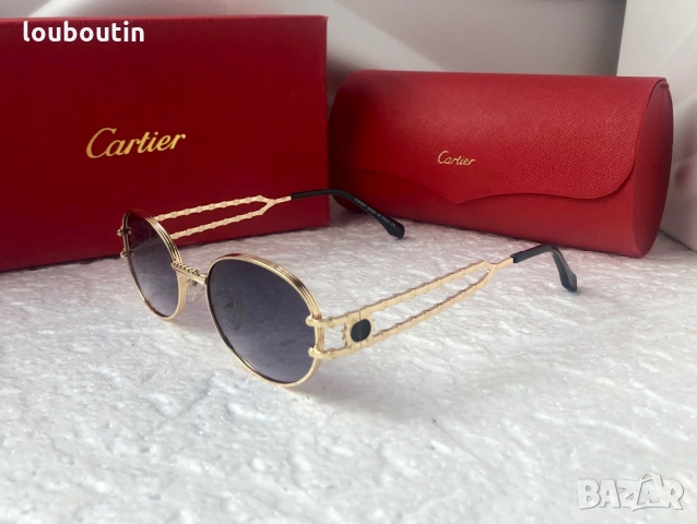 Cartier 2022 унисекс слънчеви очила елипса дамски мъжки, снимка 8 - Слънчеви и диоптрични очила - 36092760