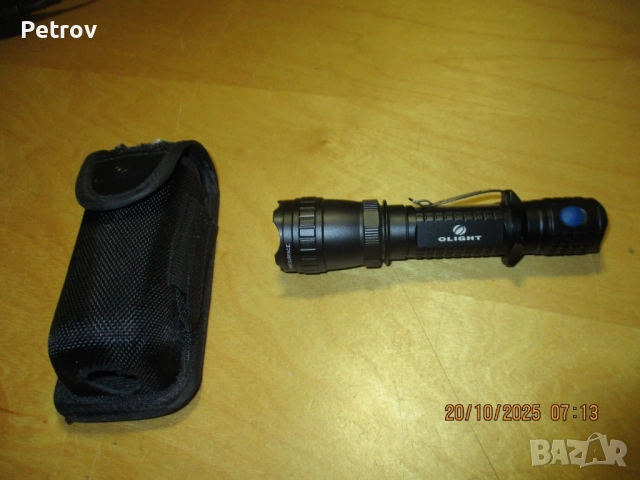 OLIGHT M20-X WARRIOR - MADE IN GERMANY - LED 500 Lumen / 200 m - Тактически, Военен - NATO Прожектор
